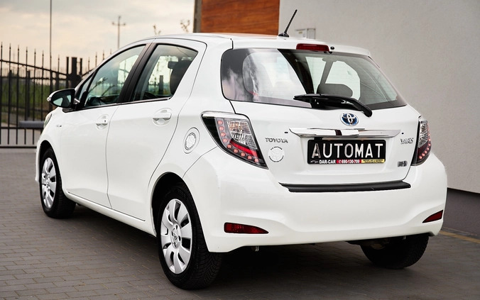 Toyota Yaris cena 41900 przebieg: 83985, rok produkcji 2012 z Ostróda małe 781